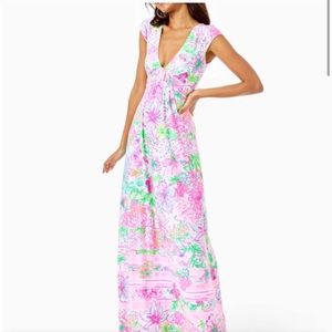 🆕 Lilly Pulitzer Breanna Maxi dress size L